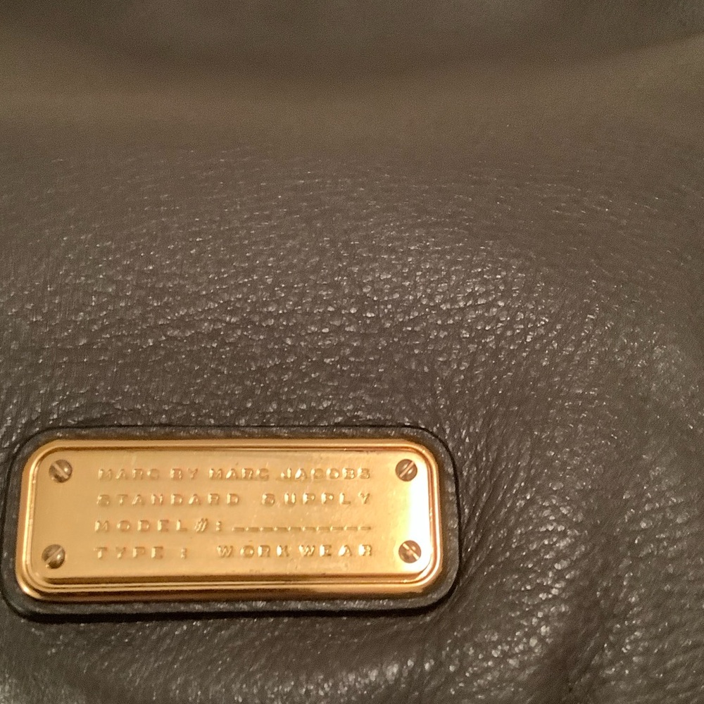 Marc By Marc Jacobs Charcoal Leather Hobo Bag - Picture 10 of 16